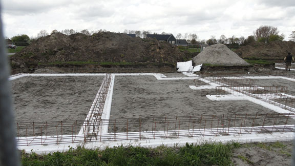 klaar voor fundering