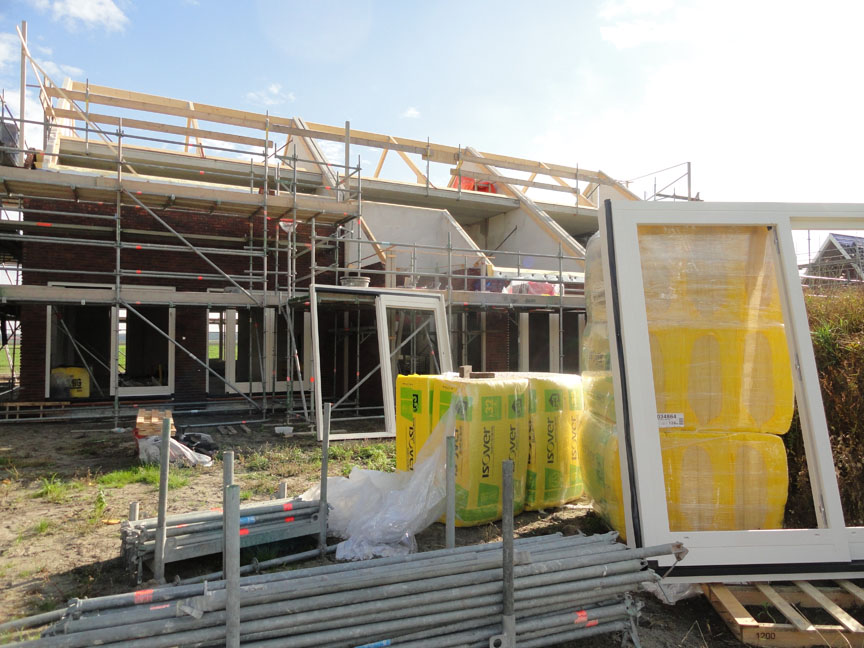 Metselen 1e verdieping