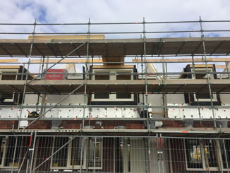 metselen 1e verdieping